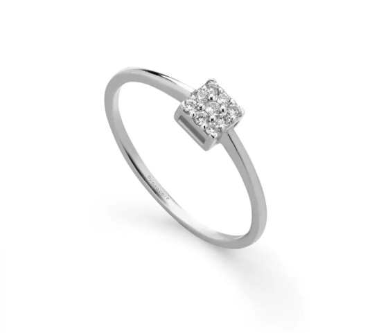 Ringe Buonocore Dame in Gold Diamante 0.08 Ct 380A01DW - 380A01DW